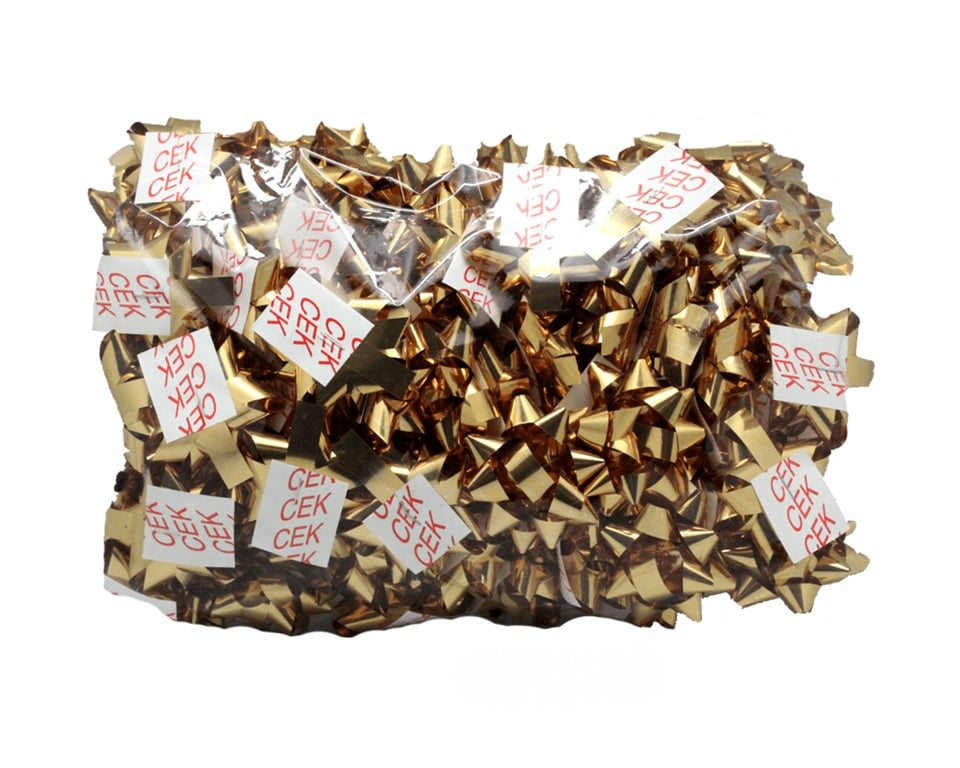 YAPIŞKANLI YILDIZ METALİK POŞETLİ 100'LÜ