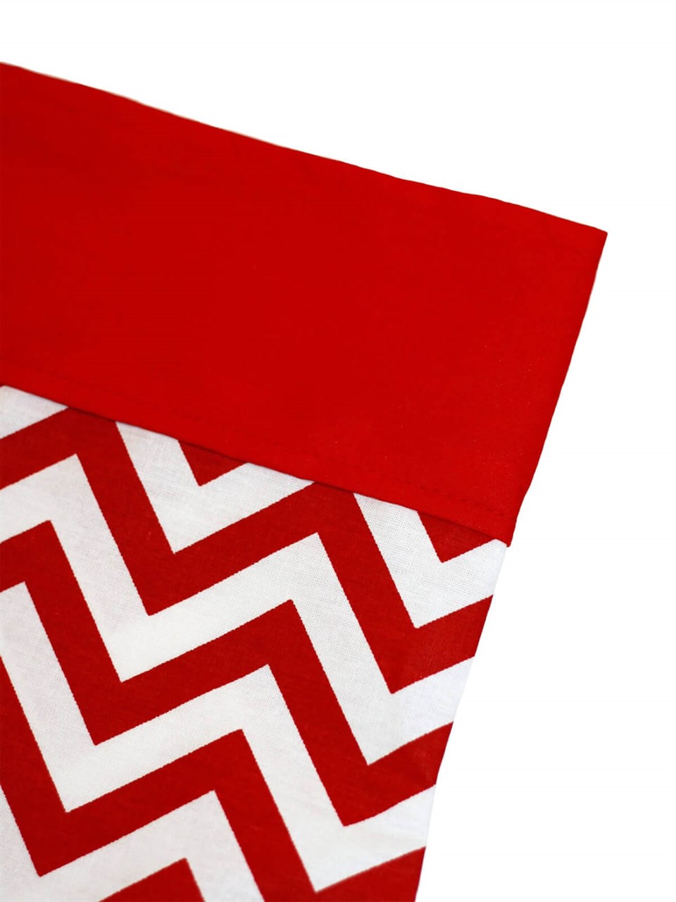 Yılbaşı Çorabı Zigzag Desenli 18X35 Cm