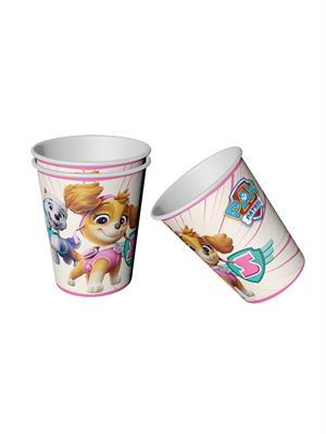 Paw Patrol Skye Temalı Bardak Doğum Günü  Karton Bardak 8li