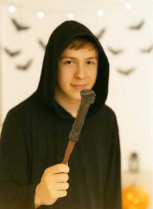 Harry Potter Asa Cadılar Bayramı Büyücü Asası Parti Kostüm Aksesuarı 45 cm