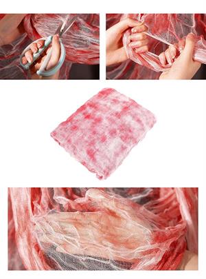 Halloween Cadılar Bayramı Kanlı Dekoratif Örtü Beyaz