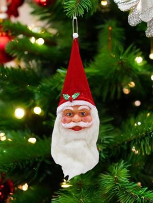 Yılbaşı Ağaç Süsü Noel Baba Asılabilir Dekoratif Süs 45 cm