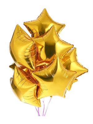 Yıldız Folyo Balon Gold Doğum Günü Parti Balonu 24 inc