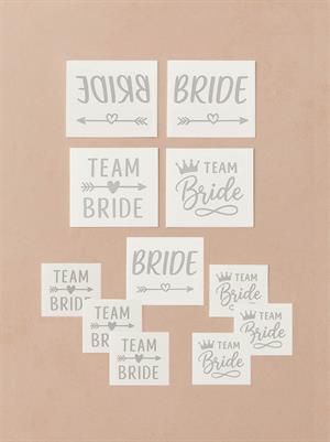 Bride To Be Karışık Dövme Bekarlığa Veda Partisi Dövme Seti Gümüş