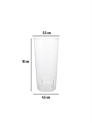 Plastik Kokteyl Sunum Bardağı Şeffaf 80 cc 6lı