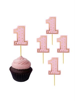 1Yaş Kürdan Pembe 10Lu