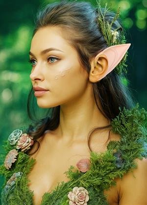 Elf Kulakları Cadılar Bayramı Kostüm Partisi Aksesuarı Lateks