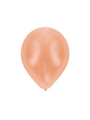 Rose Gold Metalik Balon 10Lu 12
