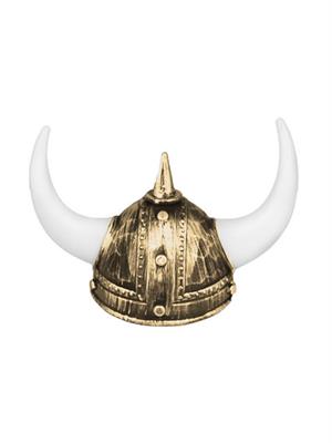 Viking Başlığı Şapkası Parti Kostüm Aksesuarı Gold