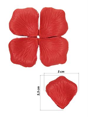 Kırmızı Gül Yaprağı Sevgililer Günü Romantik Süsleme Dekor 