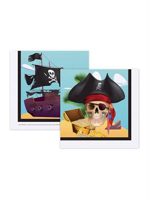 Korsan Temalı Peçete Doğum Günü Parti Peçetesi