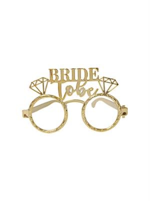 Bride To Be Taç Gözlük Set Bekarlığa Veda Parti Aksesuarı Gold