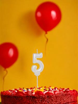 Pasta Mumu 5 Rakam Mum Beyaz