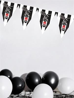 Beşiktaş Üçgen Bayrak Set