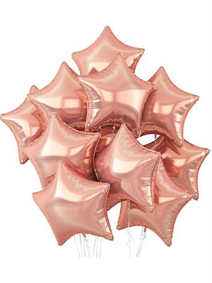 Rose Gold Yıldız Folyo Balon 24