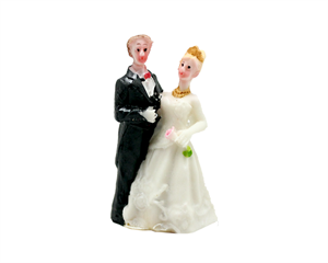 Gelin Damat Figürlü Biblo 6 Cm 50li