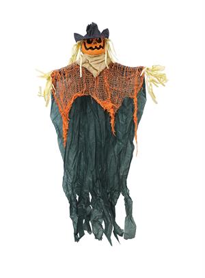 Cadılar Bayramı Balkabağı Korkuluk  Asılabilir Halloween Parti Dekoru 95 cm