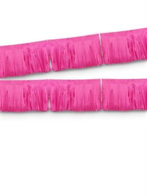 Dekoratif Püskül Süs Parti Arka Plan Süsü Fuşya