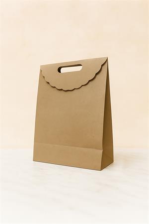 El Geçme 25X32 Cm Kraft Çanta 10lu