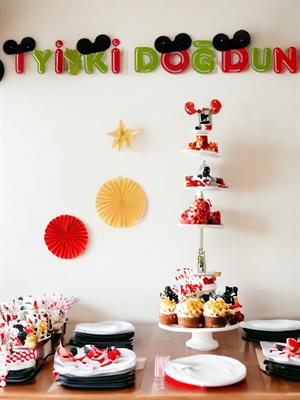 Mickey Mouse Konsept Asılabilir İyi Ki Doğdun Yazı
