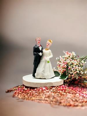 Gelin Damat Figürlü Biblo 6 Cm 50li