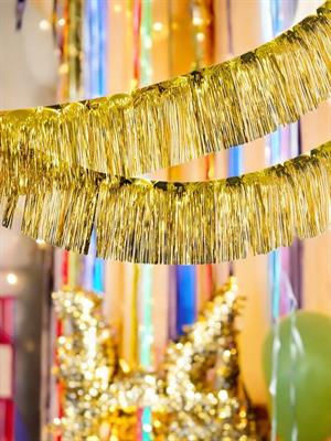 Parti Süsleri Metalize Püskül Süs Altın 2 mt