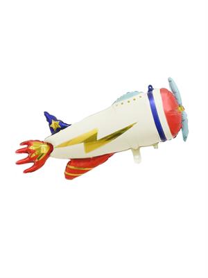 Model Uçak Figürlü Folyo Balon Doğum Günü Parti Balonu 105 cm