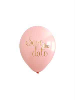 Bride Temalı Save The Date Baskılı Balon 12 inc 25li