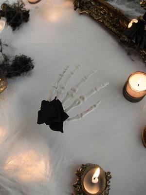 Cadılar Bayramı İskelet El Toka Halloween Parti Aksesuarı