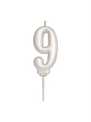 Pasta Mumu 9 Rakam Mum Beyaz