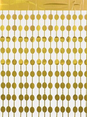 Puanlı Mat Perde Altın 1X2M