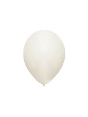 Beyaz Retro Balon 12 inc 100lü