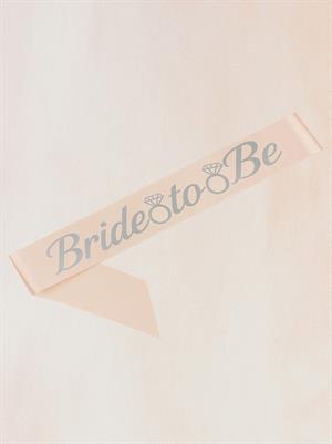 Bride To Be Kuşak Bekarlığa Veda Parti Aksesuarı Rose Üzeri Gümüş