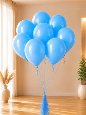 Açık Mavi Balon 10Lu 12