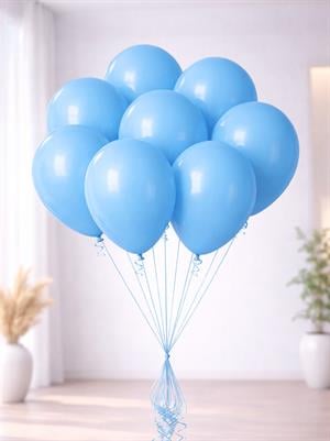 Açık Mavi Balon 10Lu 12