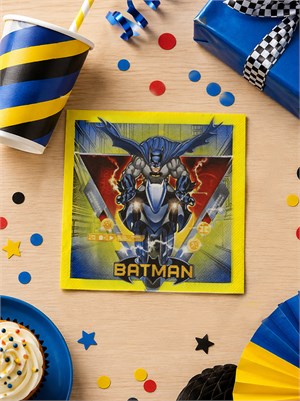 Batman Temalı Peçete Doğum Günü Parti Peçetesi