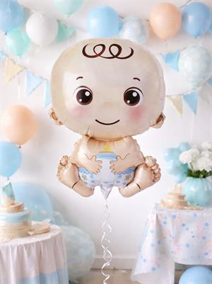 Bebek Folyo Balon Mavi