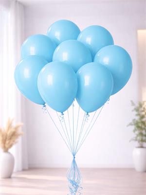 Bebek Mavi Balon 12 inc 100lü