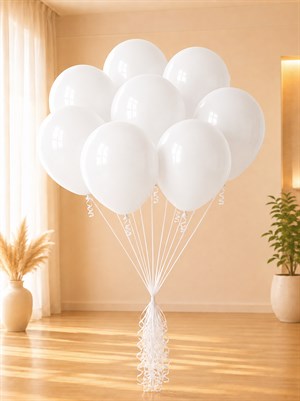 Beyaz Balon 12 inc 100lü