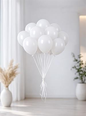 Beyaz Lateks Mini Balon 5 inc 12 cm 100lü