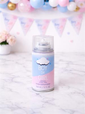 Boy or Girl Cinsiyet Belirleme Spreyi – Cinsiyet Partisi Özel Efekt Pembe 150 ml