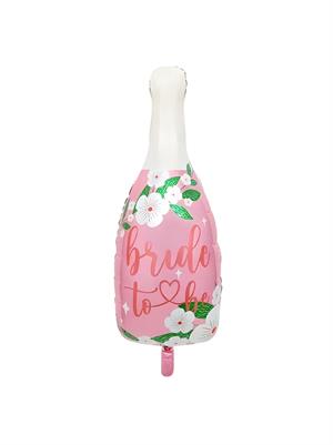 Bride to Be Yazılı Şişe Folyo Balon – Bekarlığa Veda Parti Süsü 104 cm