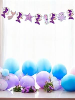 Deniz Kızı Dekoratif Banner