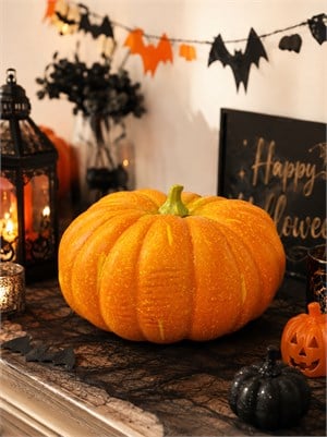 Cadılar Bayramı Yapay Balkabağı Halloween Parti Dekorasyonu 35 cm