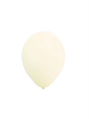 Makaron Sarı Balon Pale Yellow 12 inc 100'lü