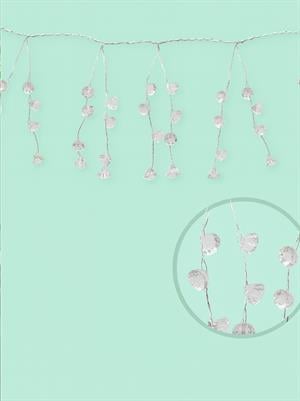 Yılbaşı Dekor Süsleri Lüks Kristal Işıltı Boncuklu Garland 110 cm