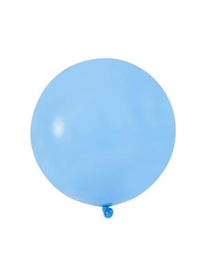 Jumbo Balon Açık Mavi Parti Balonu 18 inc 45 cm 25'li