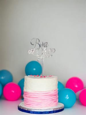 Cinsiyet Pasta Süsü Gümüş Renk