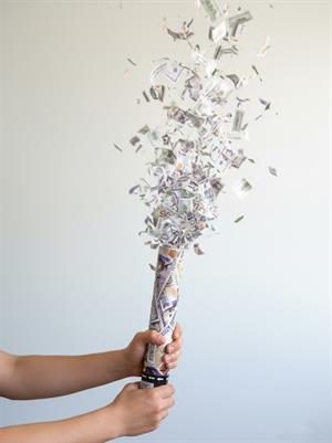 Dolar Konfeti 30 cm