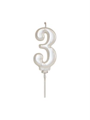 Pasta Mumu 3 Rakam Mum Beyaz
